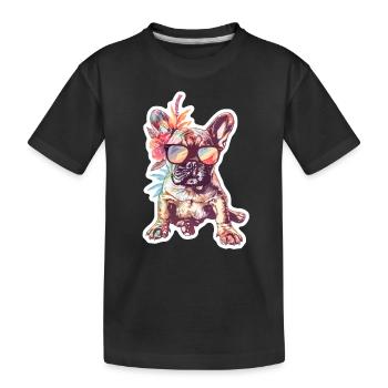 Meilleur ami - T-shirt bio Premium Enfant - noir - Devant