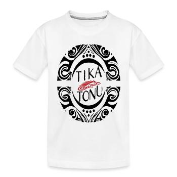 Tika Tonu Maori Design - Maori T-Shirt - T-shirt bio Premium Enfant - blanc - Devant