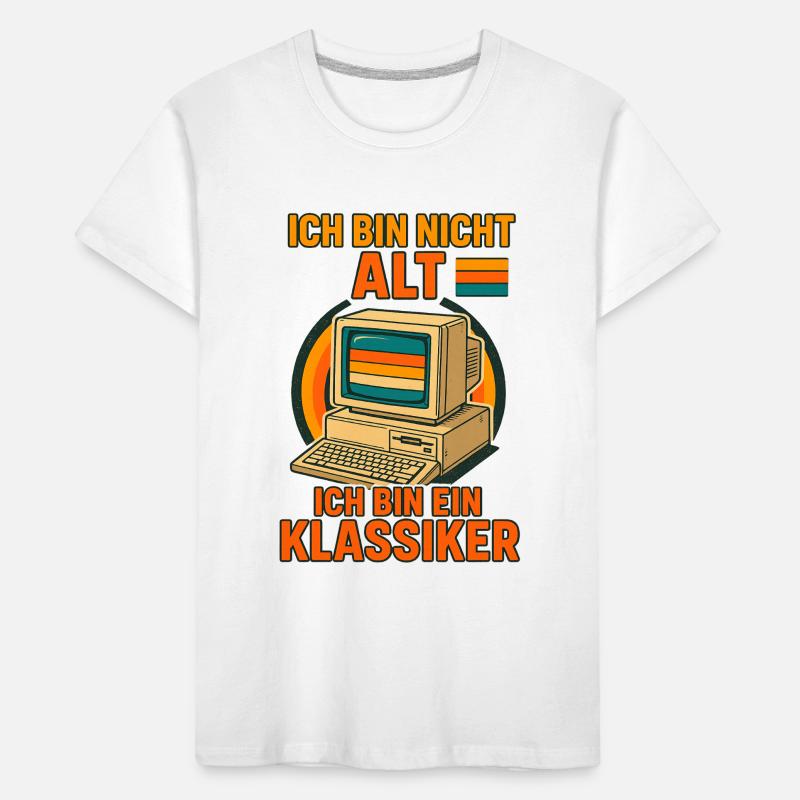 Retro Computer Classic Kids' Premium Organic T-Shirt