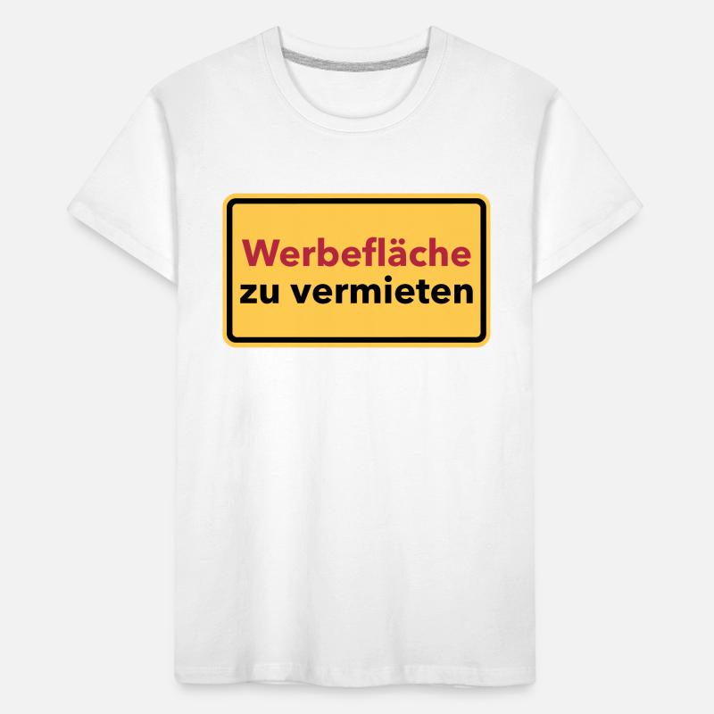 Werbung Kinder Premium Bio T-Shirt