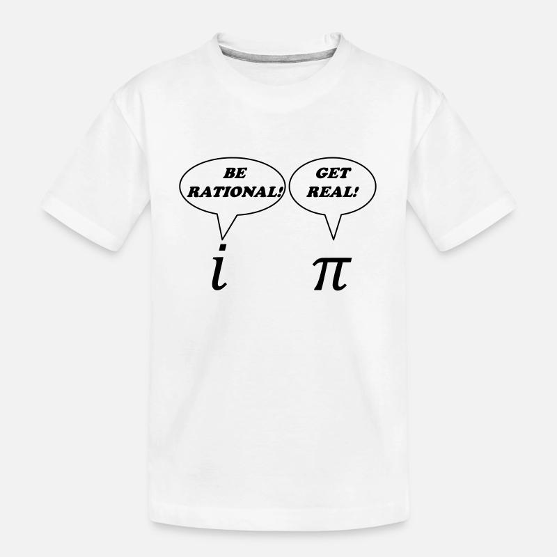 Math: Get Real - T-shirt bio Premium Enfant - blanc