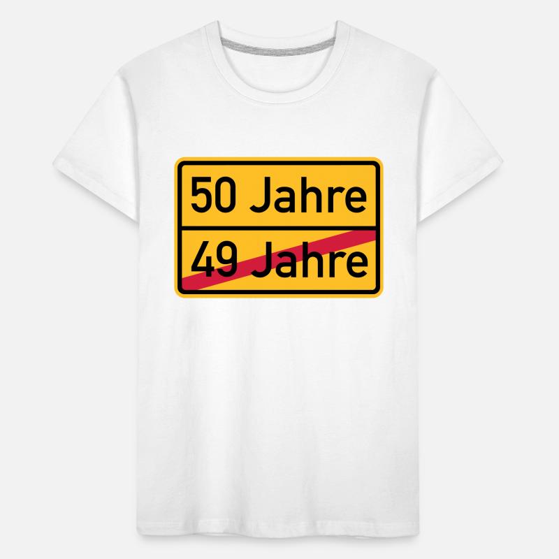 50. Geburtstag Kinder Premium Bio T-Shirt