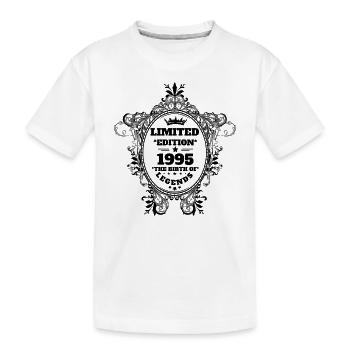 1995 - Kinder Premium Bio T-Shirt - Weiß - Vorne