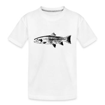 fish131 - T-shirt bio Premium Enfant - blanc - Devant