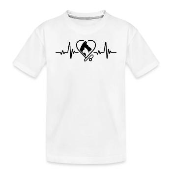 Tierarzt Tiere Tierarzt - Kinder Premium Bio T-Shirt - Weiß - Vorne