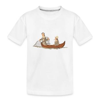 Pêcheur de Gävle - T-shirt bio Premium Enfant - blanc - Devant