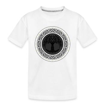 Tree of Life, Tree of Life, Tree, Tree, - Kids' Premium Organic T-Shirt - white - Front