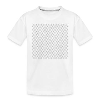 Croix Motif Croix - T-shirt bio Premium Enfant - blanc - Devant