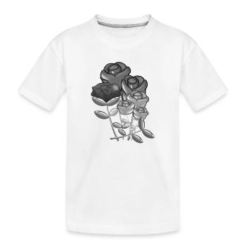 Bouquet Symbole Nature - T-shirt bio Premium Enfant - blanc - Devant