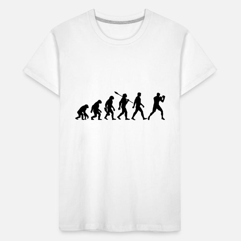 Evolution - Boxen, Kampfsport, Boxtraining Kinder Premium Bio T-Shirt