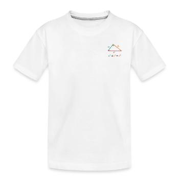 a²+b²=c² - T-shirt bio Premium Enfant - blanc - Devant