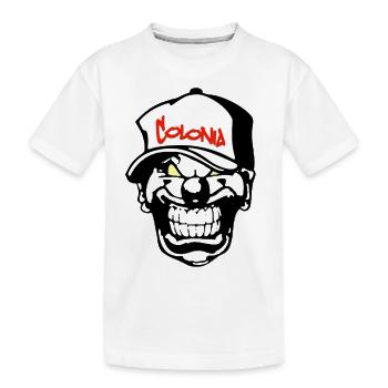 Köln - Colonia - Kinder Premium Bio T-Shirt - Weiß - Vorne