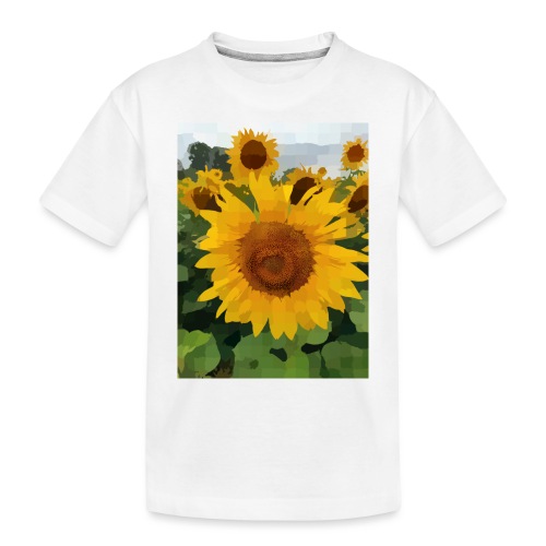 Sonnenblume - Kinder Premium Bio T-Shirt