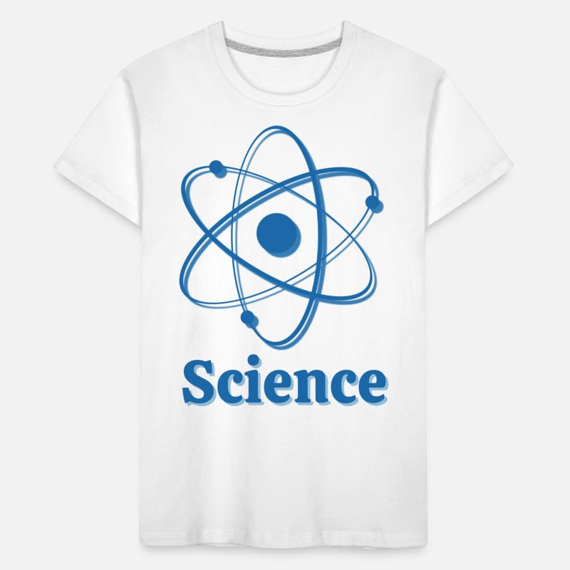Atom Science Science Electron Molecule Physics Kids' Premium Organic T-Shirt