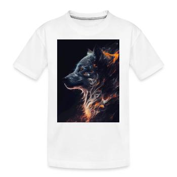 Fire spirit - T-shirt bio Premium Enfant - blanc - Devant