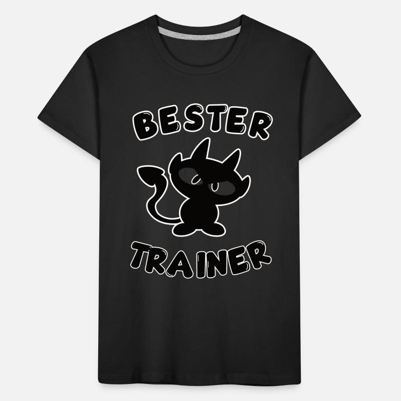 cooles bester Trainer Design Kinder Premium Bio T-Shirt