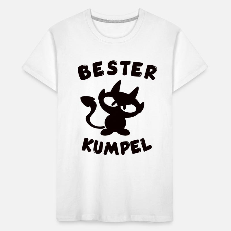cooles bester Kumpel Design Kinder Premium Bio T-Shirt