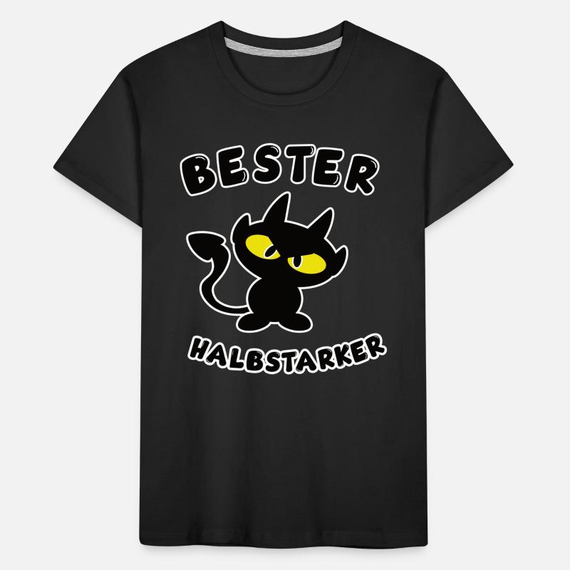 cooles bester Halbstarker Design Kinder Premium Bio T-Shirt