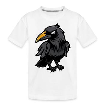 Bande dessinée Raven Animal - T-shirt bio Premium Enfant - blanc - Devant