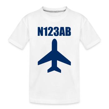 Aviation sur mesure - Avion - Vol - Pilote - T-shirt bio Premium Enfant - blanc - Devant