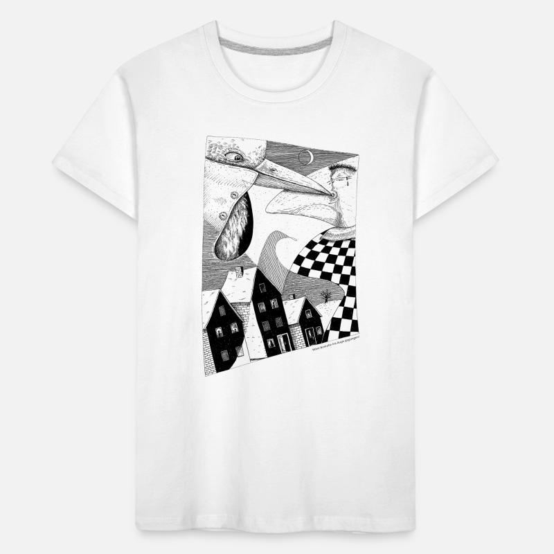 Il a failli rentrer dans l’œil ! T-shirt bio Premium Enfant