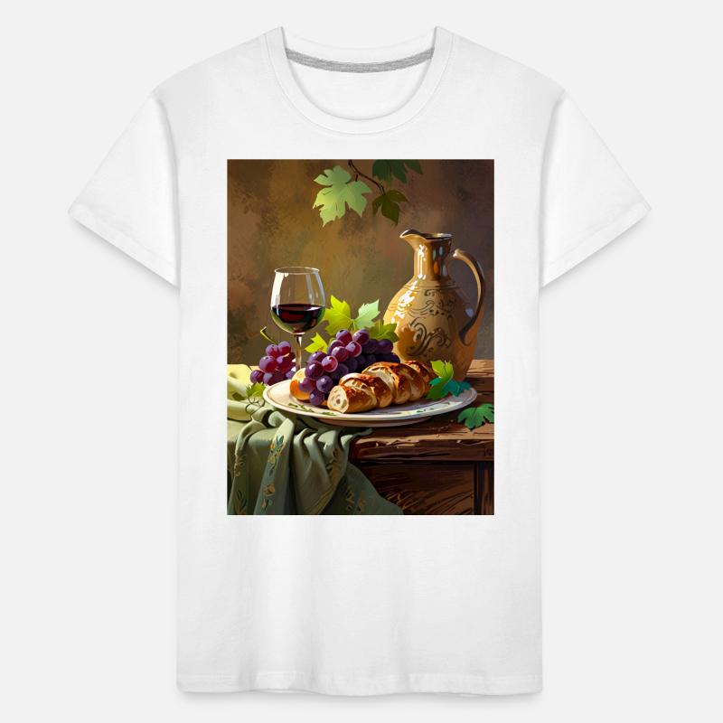 Rustic Elegance Kids' Premium Organic T-Shirt