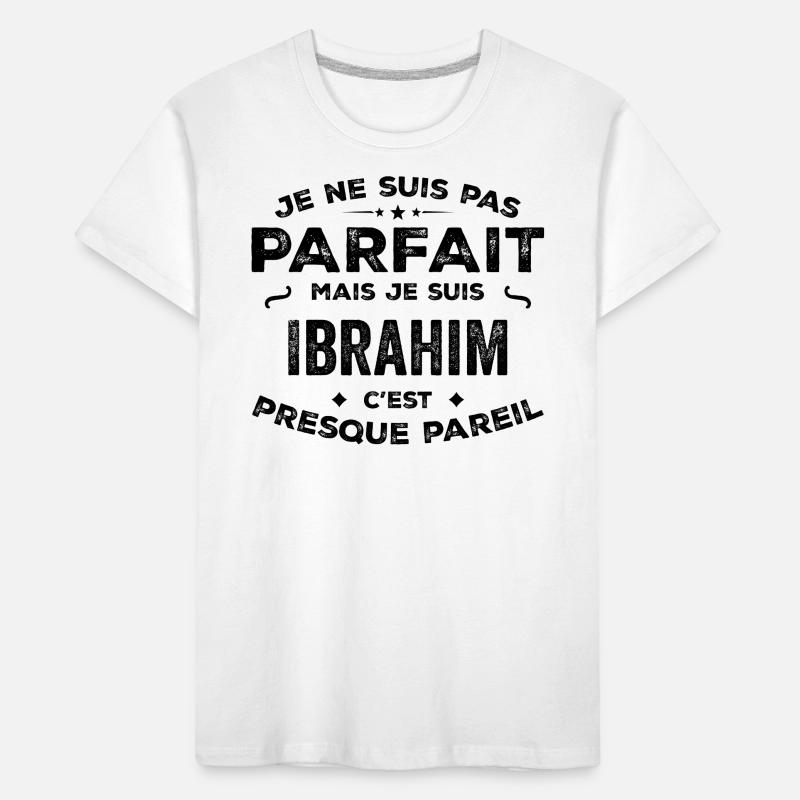 Ibrahim – A Funny and Proud First Name, Legend Kids' Premium Organic T-Shirt