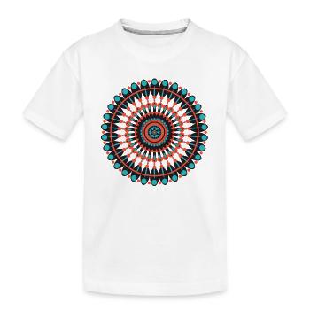 Ethno Travel Experience - Kinder Premium Bio T-Shirt - Weiß - Vorne