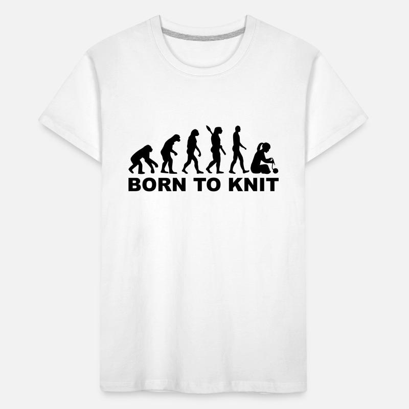 Evolution Knitting Kids' Premium Organic T-Shirt