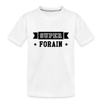 Forain / Fête Foraine / Foire / Manège / Fete - T-shirt bio Premium Enfant - blanc - Devant