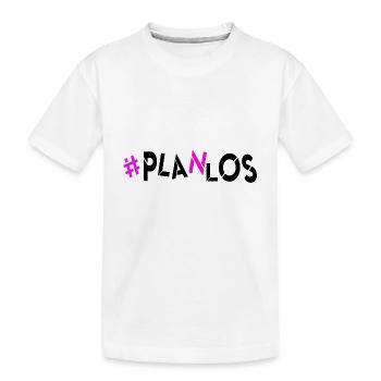 heute morgen keine Idee kein Plan kopflos planlos - Kinder Premium Bio T-Shirt - Weiß - Vorne