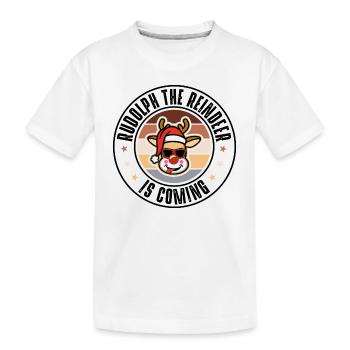 Rudolph - T-shirt bio Premium Enfant - blanc - Devant