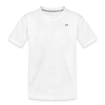 Fuming Dragon Head - Kids' Premium Organic T-Shirt - white - Front