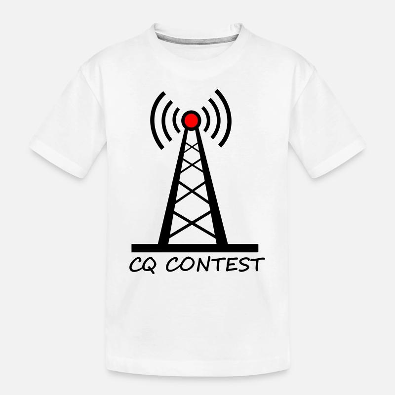 Concours CQ - T-shirt bio Premium Enfant - blanc
