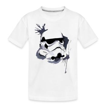guard - Kids' Premium Organic T-Shirt - white - Front