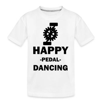 Danse Musique de danse - T-shirt bio Premium Enfant - blanc - Devant