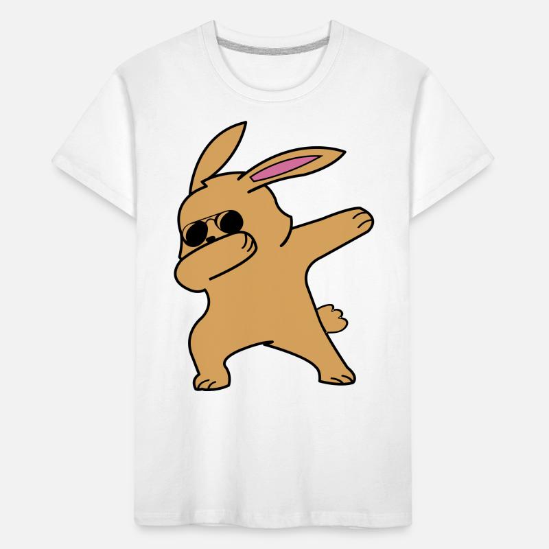 dabbing rabbit Kinder Premium Bio T-Shirt