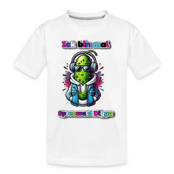 Je suis mal - T-shirt bio Premium Enfant - blanc - Devant