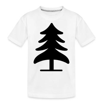 arbre - T-shirt bio Premium Enfant - blanc - Devant