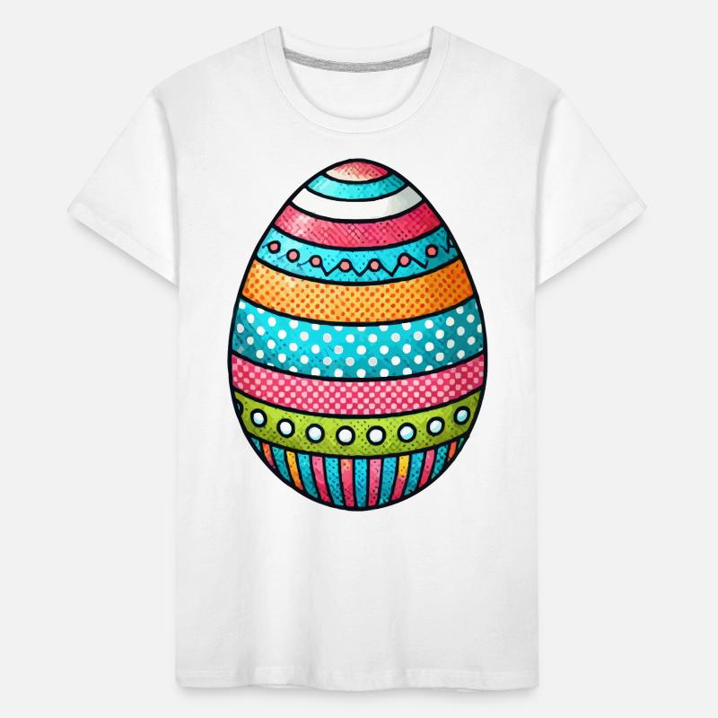 Egg Easter Egg Kids' Premium Organic T-Shirt