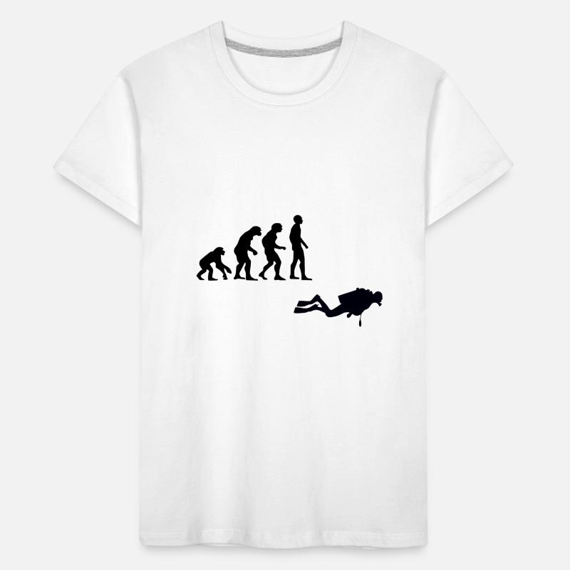 Plongée évolution T-shirt bio Premium Enfant