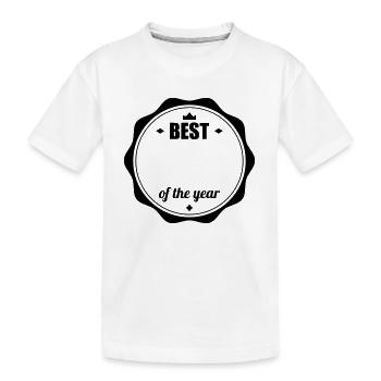 Customize it ! / Anpassen / Personnaliser - Kids' Premium Organic T-Shirt - white - Front