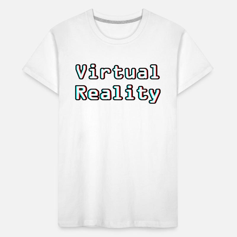 Virtual Reality Unleashed - Digital Art Kids' Premium Organic T-Shirt