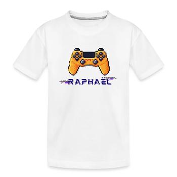 Raphaël - T-shirt bio Premium Enfant - blanc - Devant