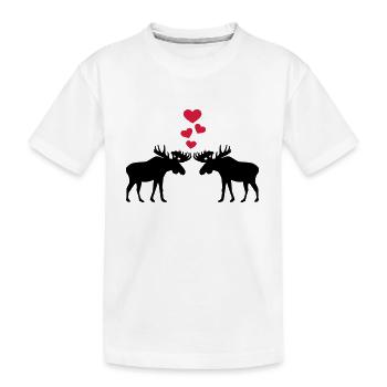 Élan - T-shirt bio Premium Enfant - blanc - Devant