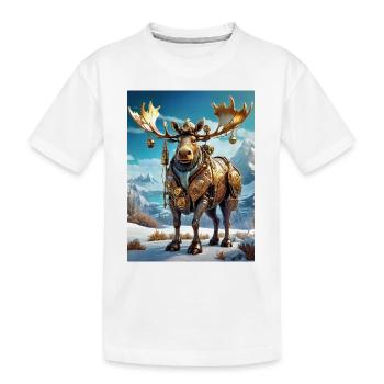 Steampunk Winter Wonderland orignal 1.5 - T-shirt bio Premium Enfant - blanc - Devant