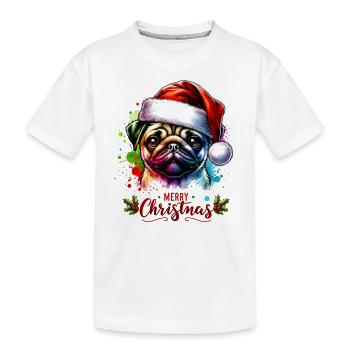 Weihnachten - Kinder Premium Bio T-Shirt - Weiß - Vorne