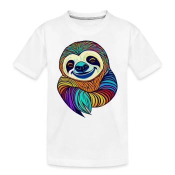 Paresse - T-shirt bio Premium Enfant - blanc - Devant