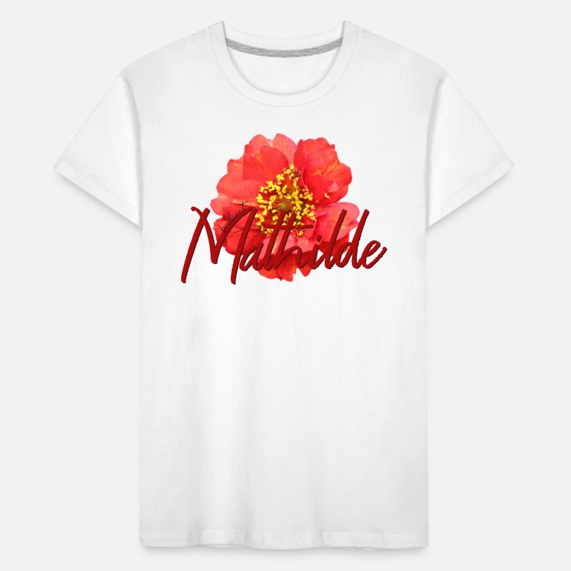Mathilde T-shirt bio Premium Enfant