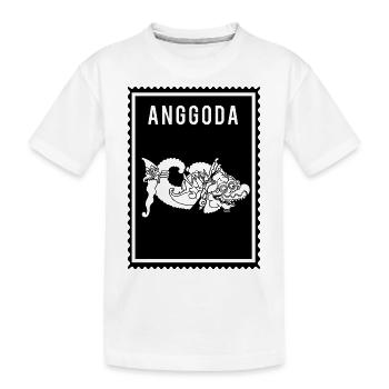 Anggoda - Wayang - Kids' Premium Organic T-Shirt - white - Front
